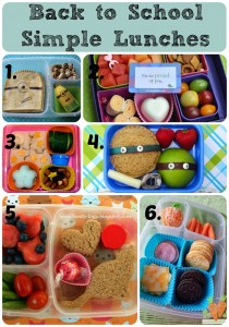 Back to School Simple Lunches