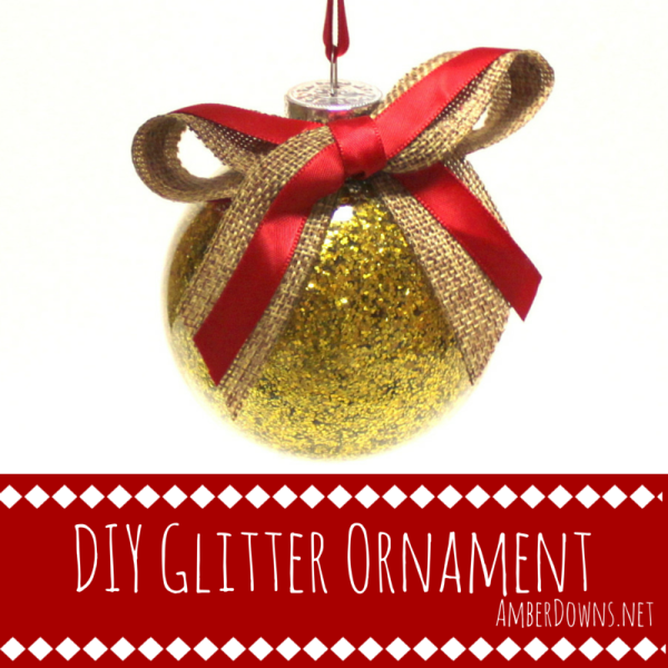 DIY Glitter Ornament