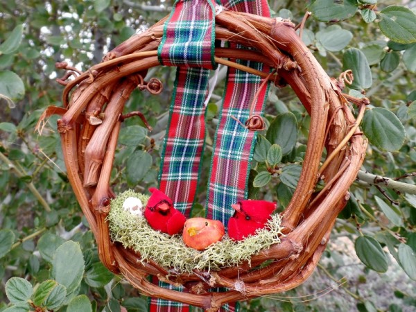 Bird Family Christmas Ornament