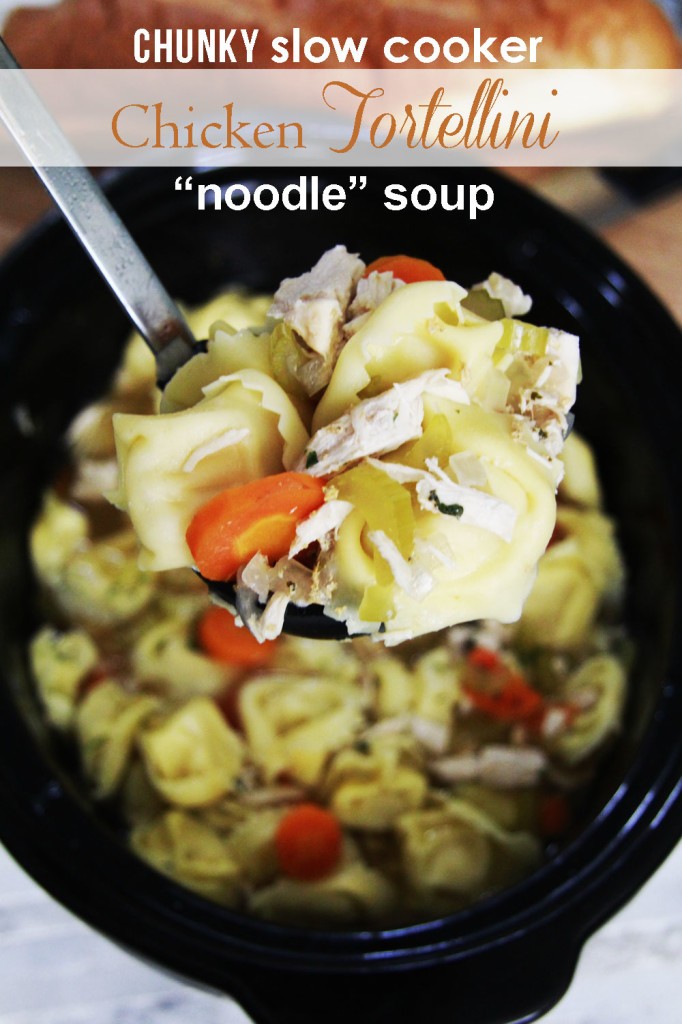 Chicken Tortellini Noodle Soup