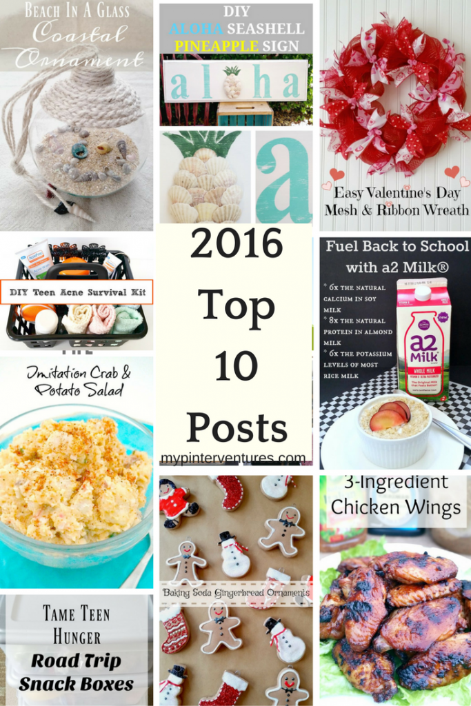 2016 Top 10 Posts on My Pinterventures