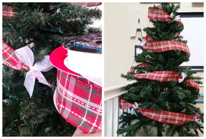 Gingerbread Christmas Tree ribbon