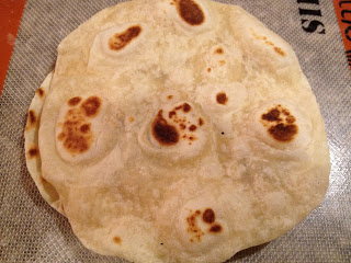 finished tortilla