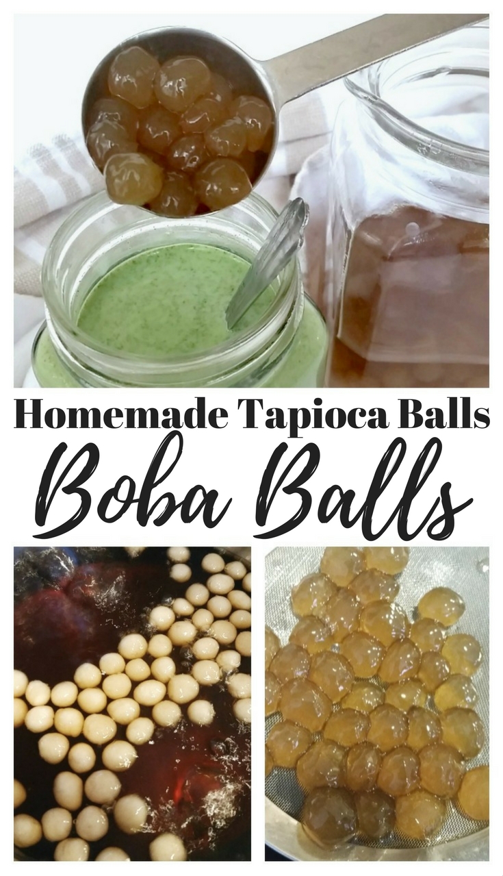 Homemade Tapioca Balls - Boba Balls
