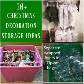 Holiday Decoration Storage Ideas & Tips