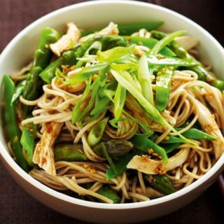 Image for Japanese Poached Chicken and Soba Salad