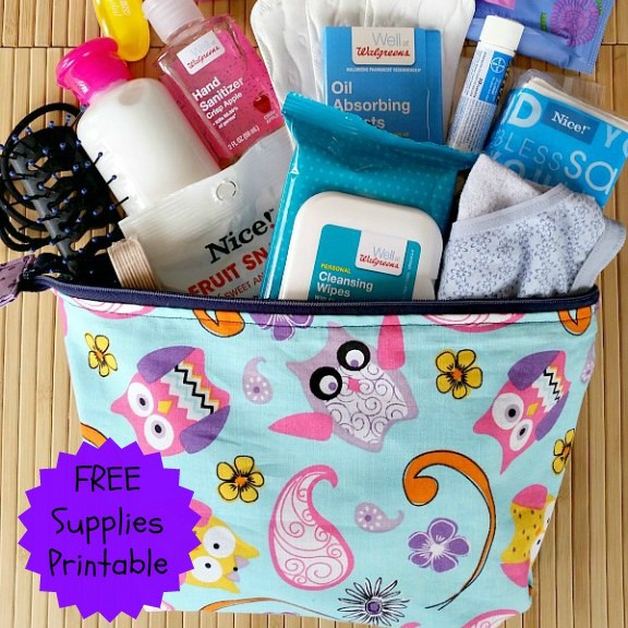 Back to School Teen Pre-Cycle & Beauty Survival Kit