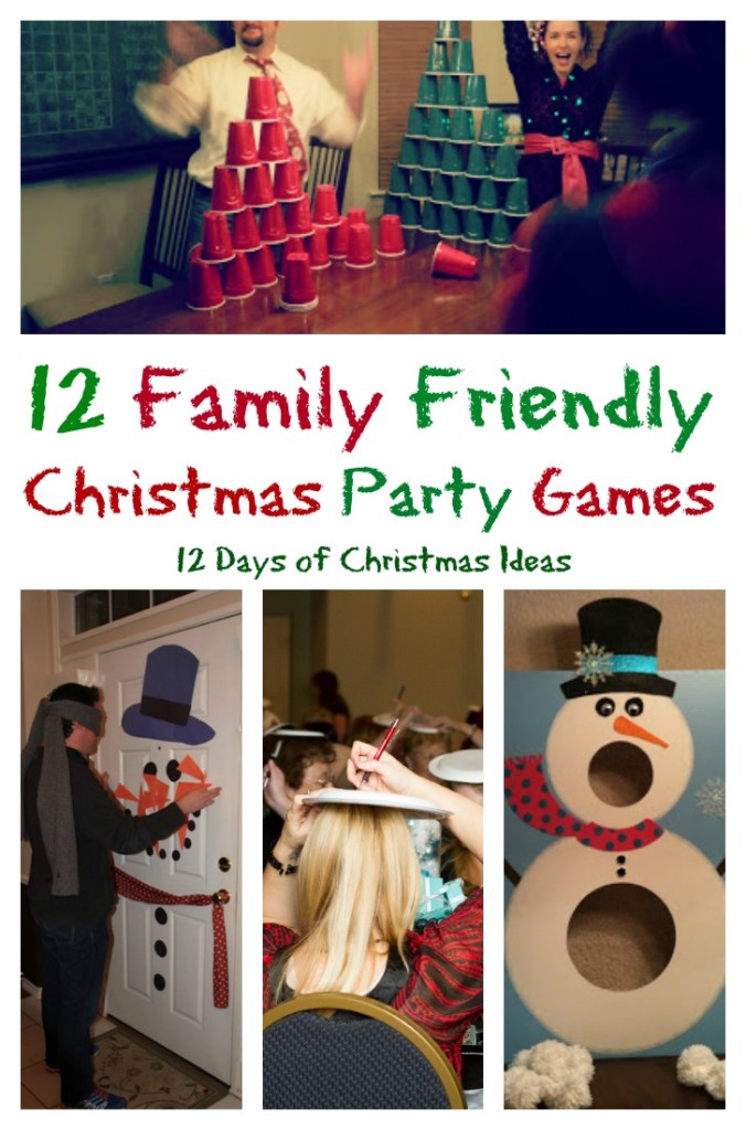 12 Days Of Christmas 12 Family Friendly Party Games My Pinterventures