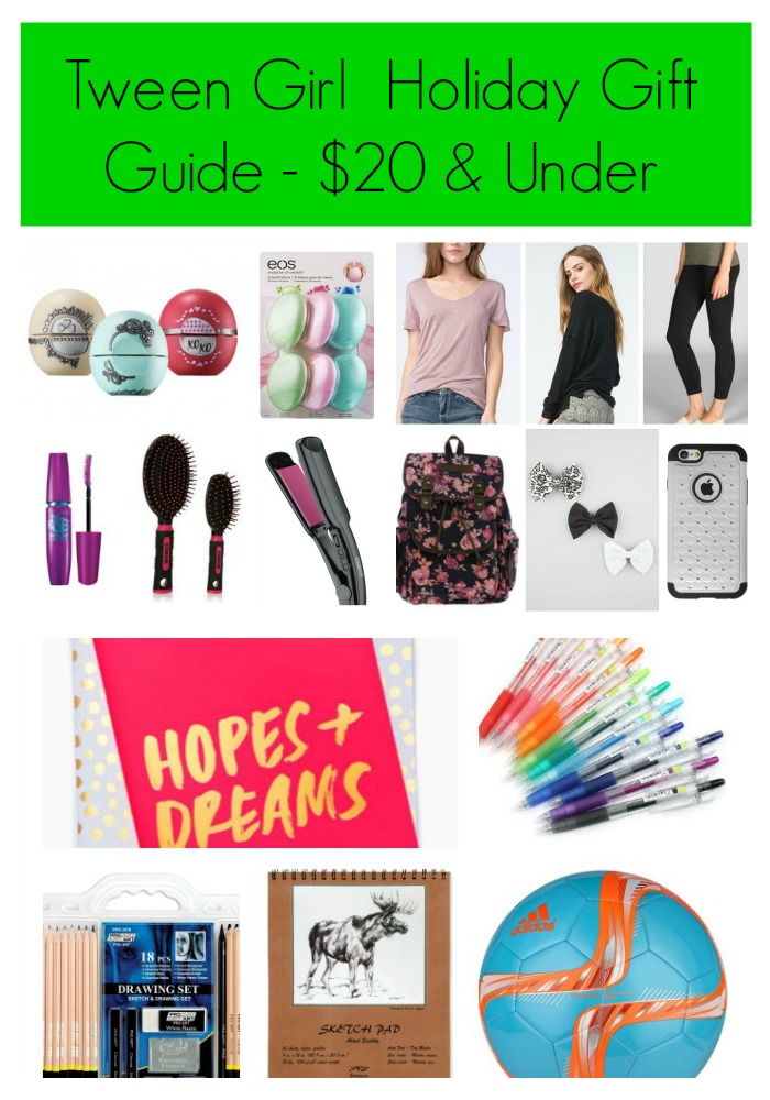 Tween Girl Holiday Gift Guide – $20 and Under