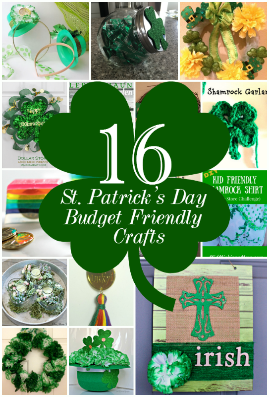 St. Patrick's Day Budget Crafts