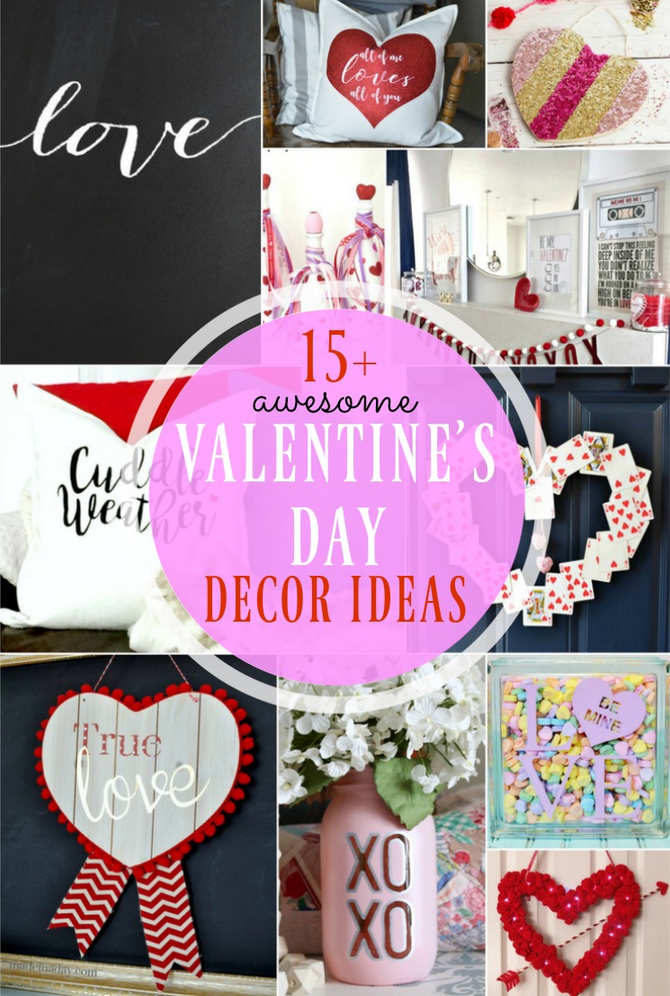 Awesome Valentine’s Day Decor Ideas- Merry Monday Link Party #139 - My ...