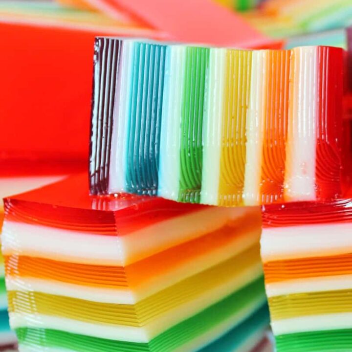 Rainbow Jello