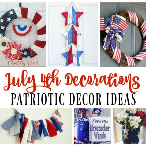 July 4th Decorations - Patriotic Decor Ideas
