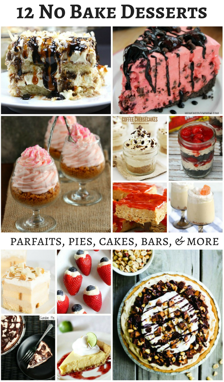 12 Must Try No Bake Desserts – Merry Monday Link Party #165 - My ...