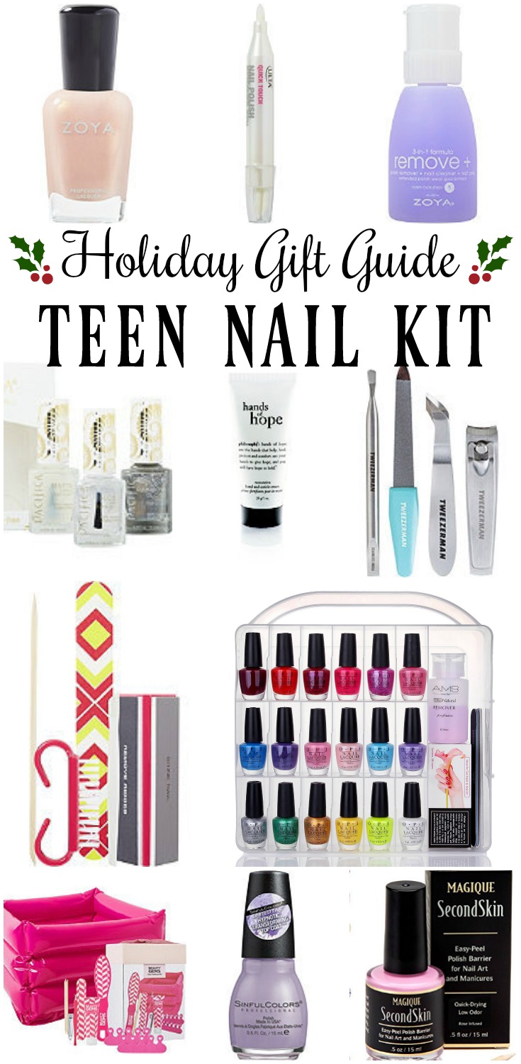 teen nail kit - holiday gift guide