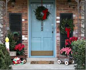 10 Christmas Front Door Decor Ideas – Day 11 12 Days of Christmas Blog ...