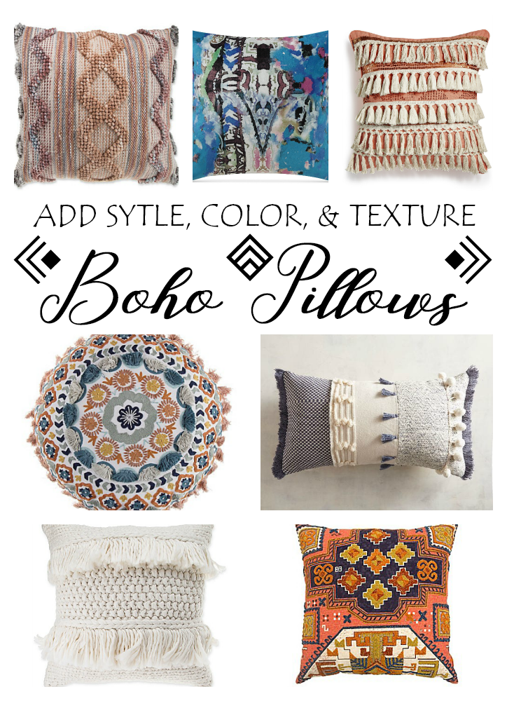 Shop Therapy Friday - Boho Pillows