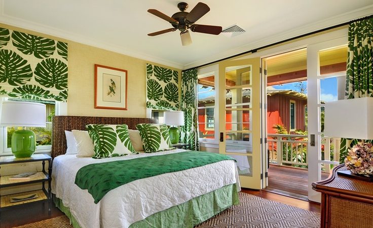Bright Tropical Bedroom Designs 34 736x450 