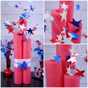 DIY Giant Pool Noodle Firecracker Decoration - My Pinterventures