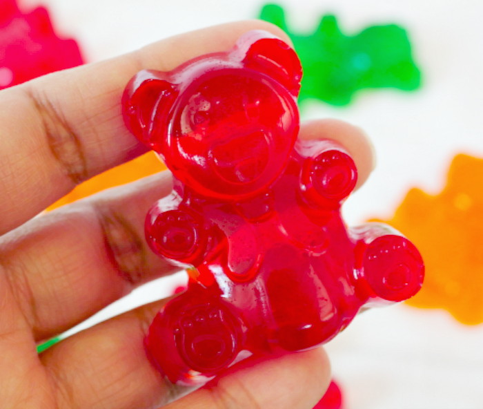 3-Ingredient Easy Jumbo Jello Gummy Bears