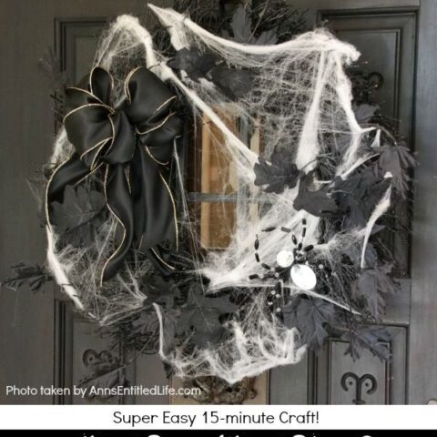 Image for DIY Spooky Spider Halloween Wreath
