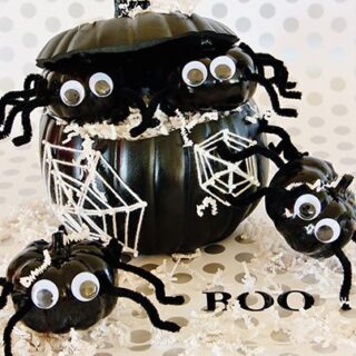Image for Spooky Spider Pumpkins