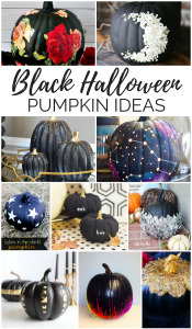 21 Black Halloween Pumpkin Ideas - My Pinterventures