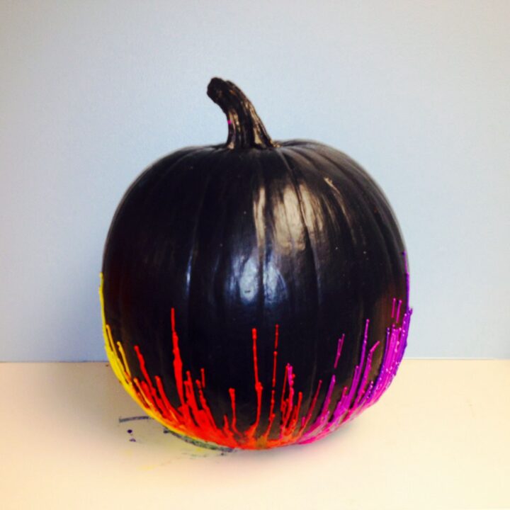 Image for Crayon Drip Pumpkin