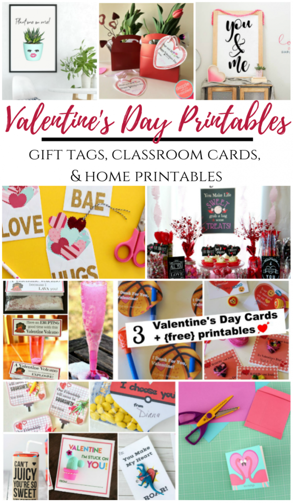 Valentine’s Day Printables - My Pinterventures