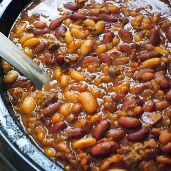 Image for Best Ever Crock Pot Cowboy Beans