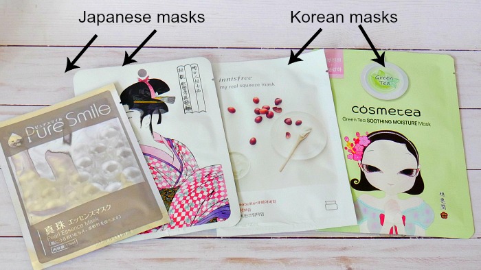 review of K-beauty facial masks 