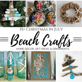 Christmas in July Beach Crafts Slider