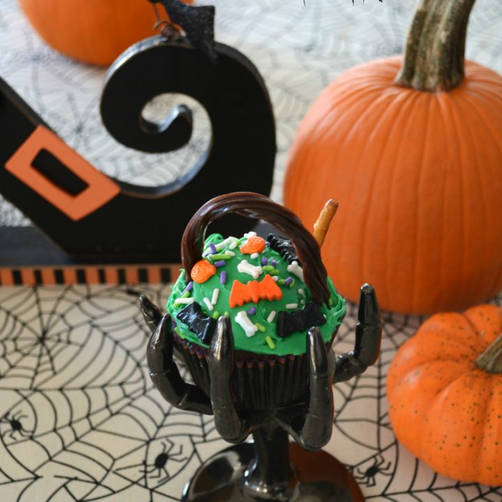 Image for The Witch Is In: Halloween Cauldron Cupcakes!