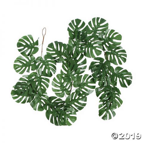 Image for Faux Tropical Palm Garland