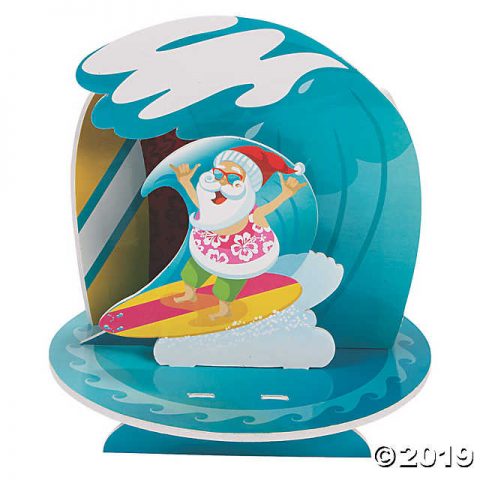 Image for Luau Santa Centerpiece