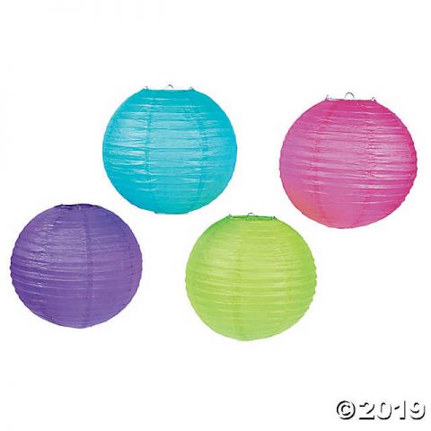 Image for Bright Hanging Paper Lanterns