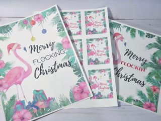 Christmas Flamingo Printables – Have a Flocking Christmas - My ...