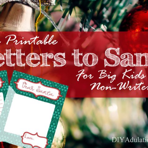 Image for Free Printable Letters to Santa for Big and Little Kids