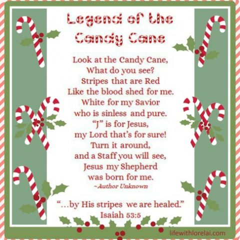 Image for Candy Cane Legend with Printables - Life With Lorelai