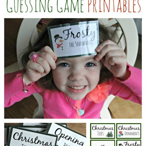 Image for Christmas Guessing Game Printables