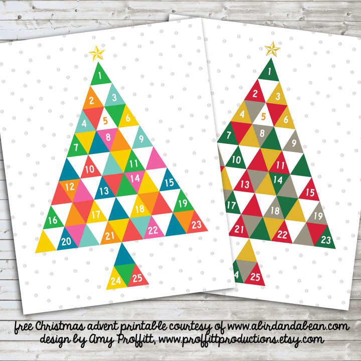 Image for Free Printable :: Advent Calendar