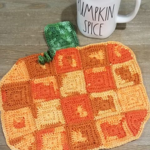 Image for Crochet Pumpkin Placemat