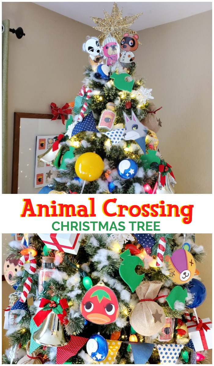 Whimsical Colorful Animal Crossing Christmas Tree - My Pinterventures