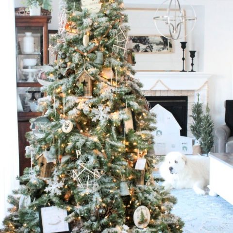Image for Neutral Farmhouse Christmas Tree