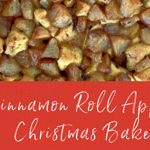 Image for Cinnamon Roll Apple Christmas Bake