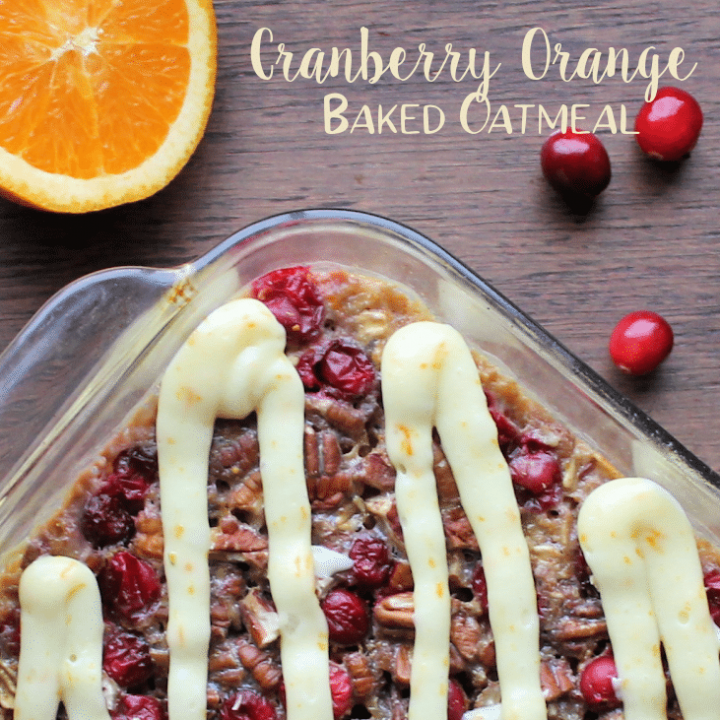 Image for Cranberry Orange Baked Oatmeal