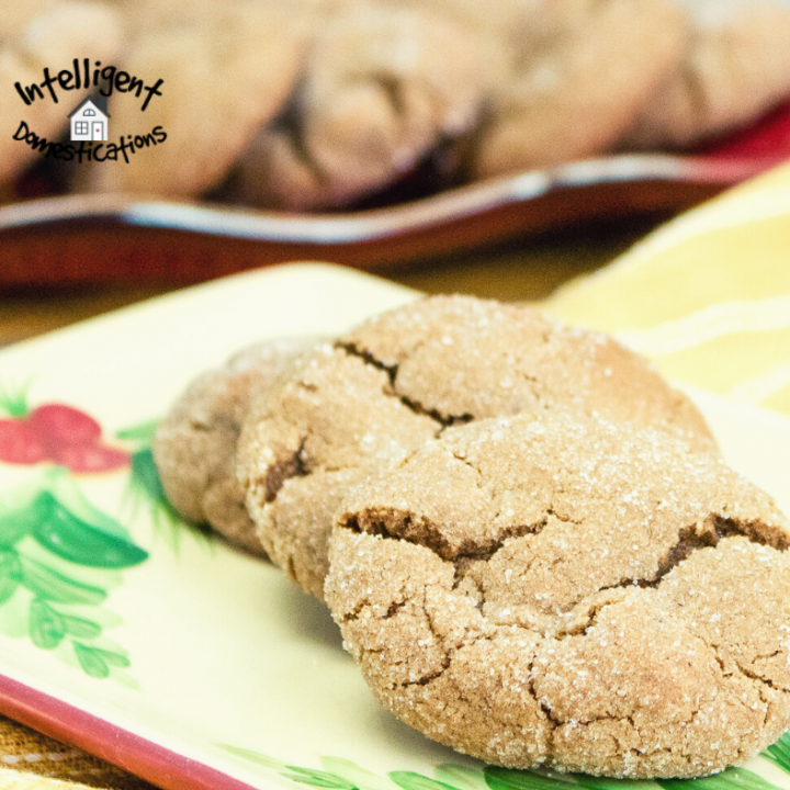 Image for Easy Chewy Gingersnap Cookies Just Like Grandma's