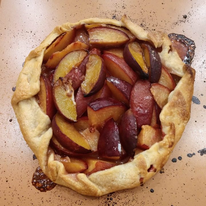 Image for Easy Rustic Plum Pie
