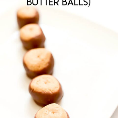 Image for Buckeye Candy Recipe (Chocolate Peanut Butter Balls)