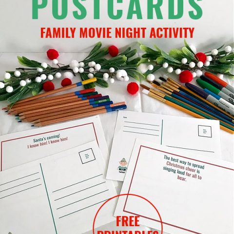Image for Movie Night DIY Postcard Activity
